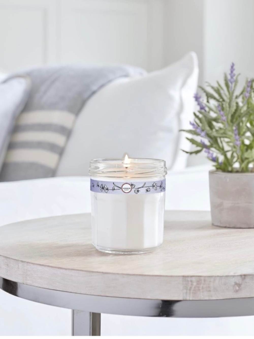 Mrs. Meyer's Clean Day Lavender  Scented Soy Candle,
